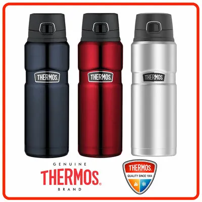 $38.50 • Buy THERMOS Stainless King STAINLESS Vacuum Insulated Bottle 710ml Leak Proof Flask