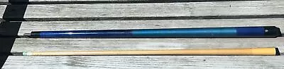 Vintage McDermott Pool Cue Blue Stain With Case • $48
