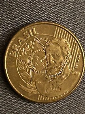 C-3- 2008 Brasil .25 Centavos Coin  • $20