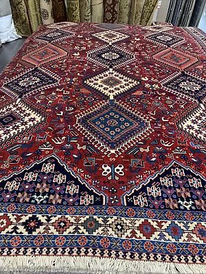 Super Hand Knotted Tribal Wool Oriental Area Rug Yalameh Sku #c23263 6’8” X 9’6” • $8000