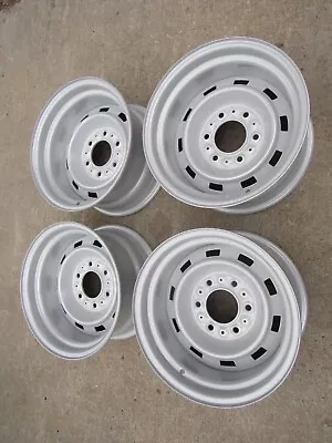 4 1967-87 Chevy Gmc K5 Blazer C10 Truck 4x4 6 Lug Rally Wheels Rims • $949.99