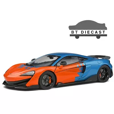 Solido 2019 Mclaren 600lt F1 Team Tribute Livery 1/18 Blue / Orange S1804503 • $48.90