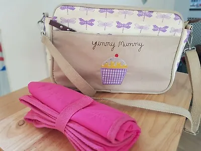 £16 • Buy Pink Lining Yummy Mummy Bow Changing Bag