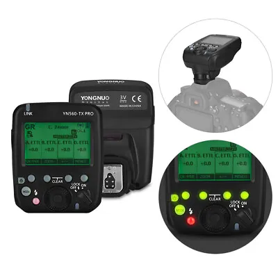 YONGNUO YN560-TX Pro 2.4G Flash Trigger Wireless Transmitter For Canon Camera • $144.09