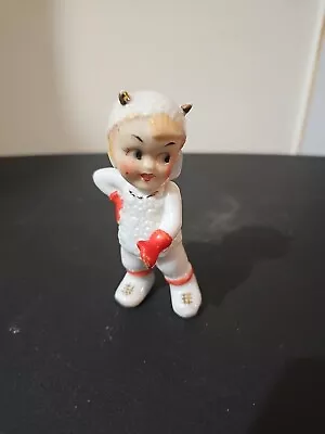 Vintage Porcelain Angel Devil Figurine 1950 From Japan C22 • $10