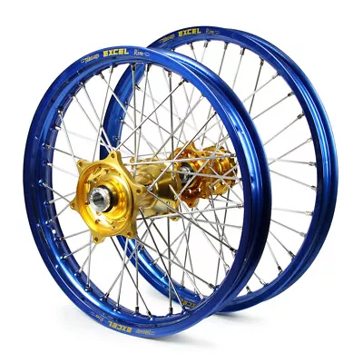 KTM 250 EXC 2007 Wheel Set Blue Excel Snr MX Rims Gold Talon Hubs 21/18x2.15 • $1949.95