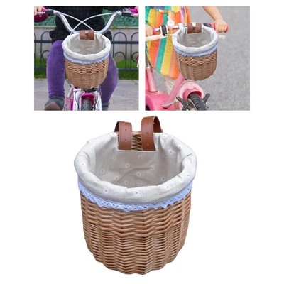 £16.79 • Buy Dog Bike Carrier And Leather  Wicker  Basket Accessories
