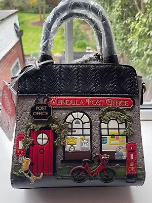 Vendula London Rare Mini Tote Post Office Shop Bag Handbag Crossbody Strap • £99