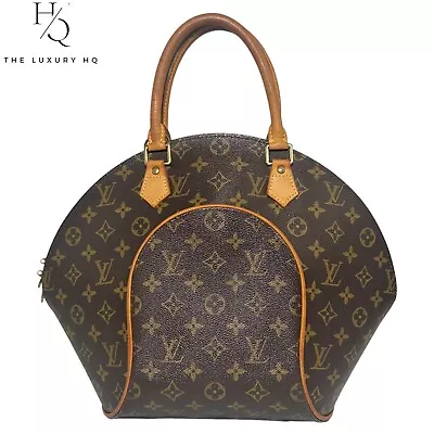 Pre-Owned Authentic Louis Vuitton Ellipse MM Monogram Women's Handbag [LHQ85] • £600