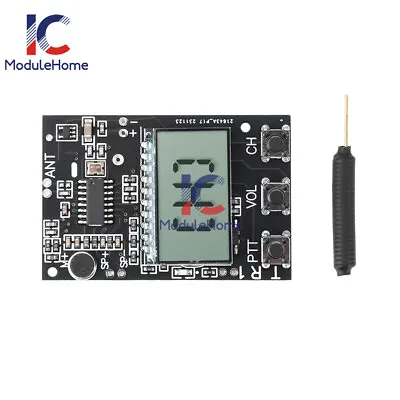 Digital LCD FM Radio Receiver Transmitter Module 27-480MHz Frequency Modulation • $5.32