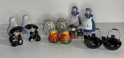 Lot Of Vintage Salt And Pepper Shakers ( 7 Sets) Enesco JAPAN • $18.98