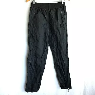 Marmot Joggers Track Pants Men Medium Black Zip Pockets High Rise Athleisure • $19.95