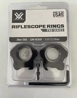 VORTEX Pro Series 30MM Riflescope Rings Low Height PR30-L - BRAND NEW FAST SHIP • $50