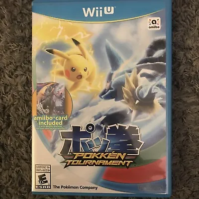 Pokken Tournament -  Nintendo Wii U Game • $11.69