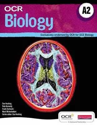 OCR A2 Biology Student Book And CD-ROM By Hocking Sue Mixed Media Product Book • £4.05