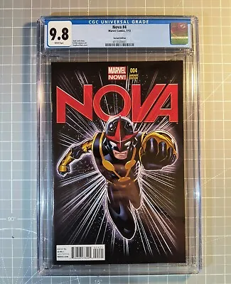 Nova #4 1:50 Stephen Platt Variant CGC 9.8 Sam Alexander Very Hard To Find  • $159