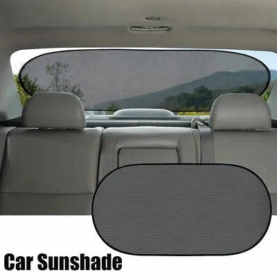 Car Rear Window Screen Mesh Sun Shade Cover Windshield Sunshade Visor UV Protect • $11.89