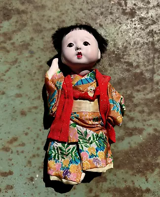 Vintage Japanese Ichimatsu Doll Collectable Asian Culture Decoration • $38