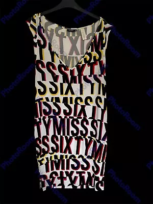 Miss Sixty Dress Long Top Y2K Sz Medium • £4.99