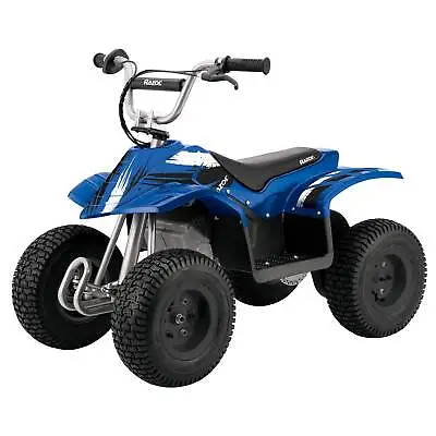 Razor Kids Electric Off Road Mini Dirt Quad Bike 4 Wheeler ATV 24 Volt Blue • $629.99