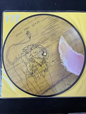 Gold Lion By Yeah Yeah Yeahs (Record 2006) Picture Disc • £15
