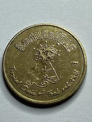 Vintage Kahunaville Arcade Token Wilmington Delaware (obsolete Defunct)  #rq1 • $9.77