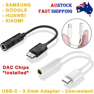 Usb Type C To 3.5mm Headphone Audio Aux Stereo Cable Adapter For Samsung Google • $6.95