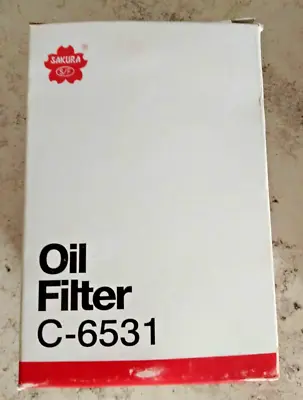 Sakura C-6531 - Oil Filter - Check Listing Below - N.O.S As Ryco Z24 • $22.35