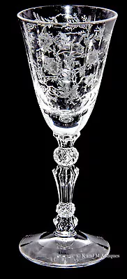 Fostoria Chintz #6026 One Ounce Cordial Goblet • $32.99