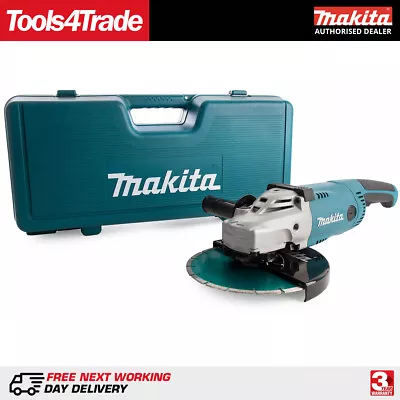 Makita GA9020KD 240V 9 /230mm Angle Grinder In Case & Diamond Wheel GA9020 • £175