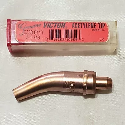 Victor 2-1-118 Acetylene Cutting Torch Tip Gouging Scarfing Fits CA2460 MT204 • $26.75