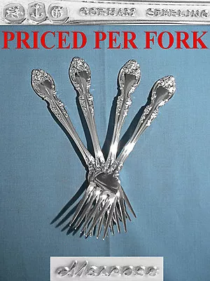 Gorham Sterling 6 5/8  Salad Fork(s) ~ Melrose ~ No Mono • $49.95