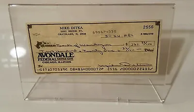 Mike Ditka Signed Check JSA MINT Item Perfect Ink Chicago Bears 85 Bears • $68