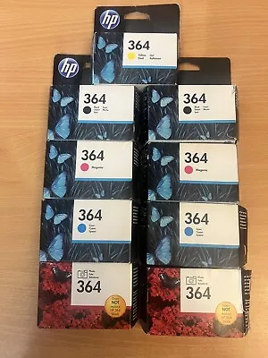 9x Genuine HP 364 Ink Cartridges • £2.74