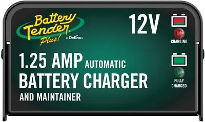 Battery Tender Plus 12V Battery Charger And Maintainer: 1.25 AMP Powersport New • $49.99