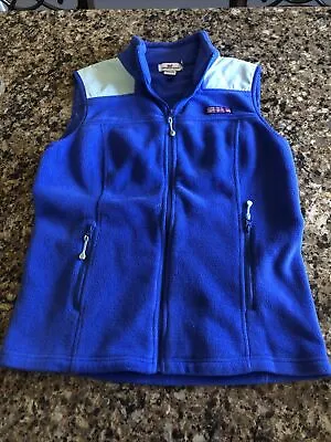 Vineyard Vines Shep Shirt Fleece Vest Size Small • $16.10