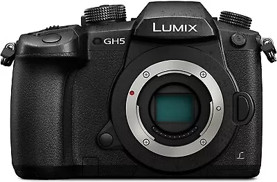 Panasonic LUMIX DC-GH5EB-K Compact System Mirrorless Camera Body Only - Free P&P • £1999