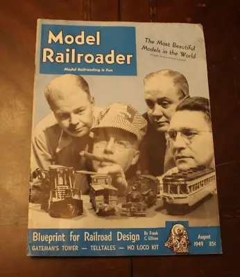 Model Railroader ~ August 1949 ~ Contest Winners • $4.90