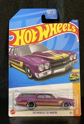 $0.99 • Buy Hot Wheels ‘70 Chevelle SS Wagon Purple HW Wagons 