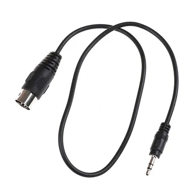 1xDIN 5 Pin Din MIDI Male Plug To 3.5mm Male Stereo Jack Audio Cable 50cm.sh6 • $7.67