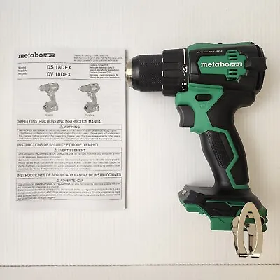 Metabo HPT - DS18DEX - 18V Sub Compact Lithium-ion Driver Drill (TOOL ONLY) NEW • $64