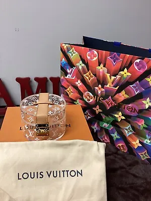 Louis Vuitton Transparent Plexiglass Box Scott Rose Ballerine • $1199.98