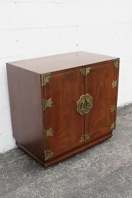 Hollywood Regency Large Nightstand Bar Liquor Cabinet Buffet Server 5246 • $701.25