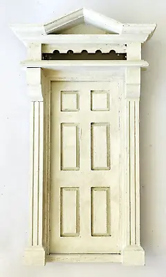 $31.49 • Buy Dollhouse Miniature Wood Exterior Victorian 6 Panel Door 1:12 Scale Houseworks