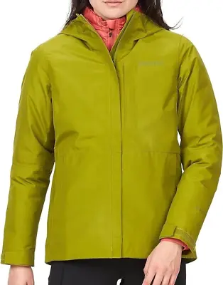 MARMOT Minimalist Gore-Tex Womens L Rain Jacket/Coat Shell Cilantro NEW $220 • $124.99