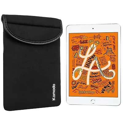 Neoprene Tablet Case For Apple IPad Mini 5 Padded Soft Cover Sock 5th Generation • £4.97