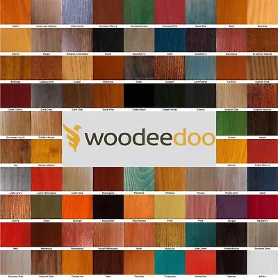 Water Based Interior Wood Stain Dye / 80 Colours / Ready To Use Odour Free  • £8.95