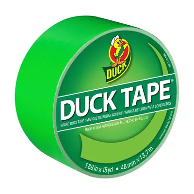 Color Duck Tape® Brand Duct Tape - Neon Green 1.88 In. X 15 Yd. • $11.75