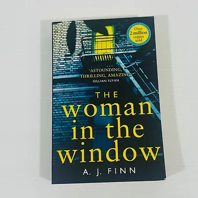 $14.95 • Buy The Woman In The Window By A.J. Finn Medium Paperback Thriller Mystery Fiction