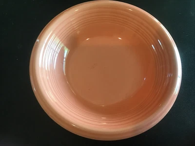 $5 • Buy 8 1/2  Nappy Pottery Bowl, Rose